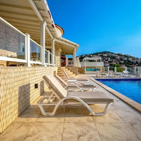 Alis Stunning Sea View With Infinity Pool Villa Kas