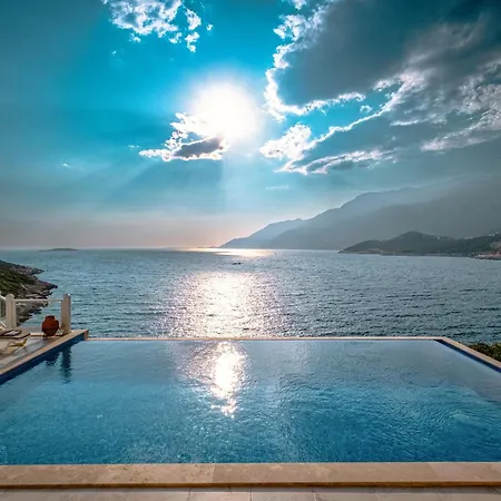 Alis Stunning Sea View With Infinity Pool Villa Kas